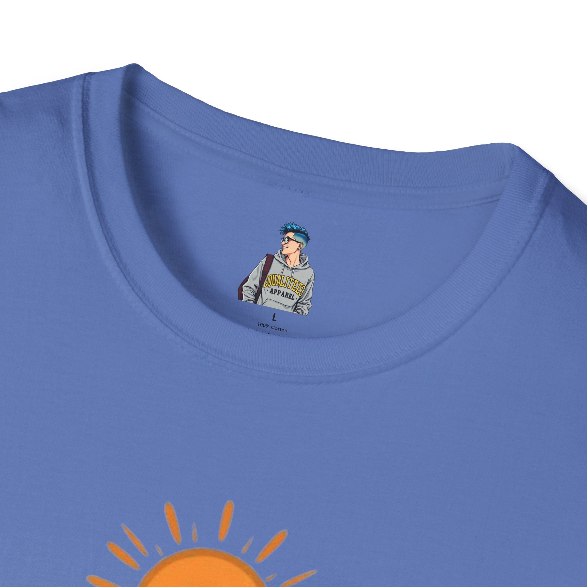 Mountain Scene Unisex Softstyle T-shirt