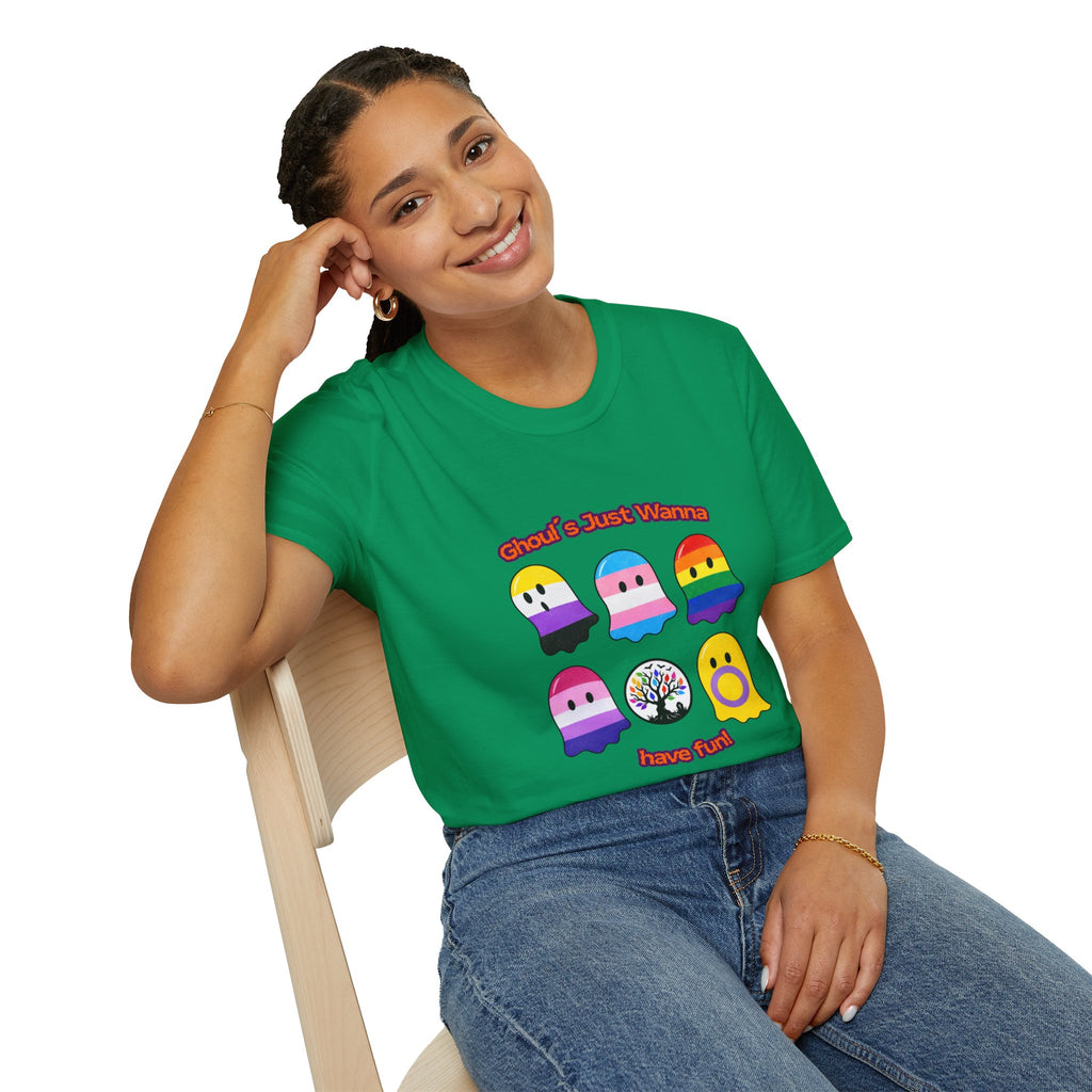 Ghouls Just Wanna Have Fun Pride Tree Las Vegas T-Shirt