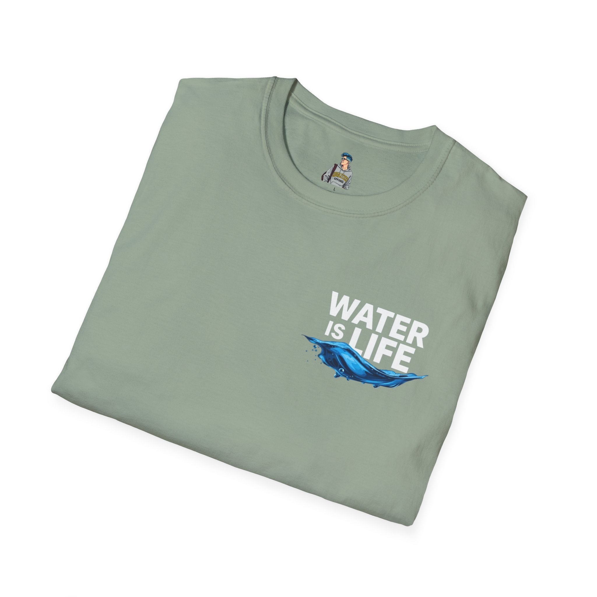 Water is Life Unisex T-Shirt | Eco-Friendly Tee for Environmentalists, Beach Lovers, Awareness Campaigns, Gifting