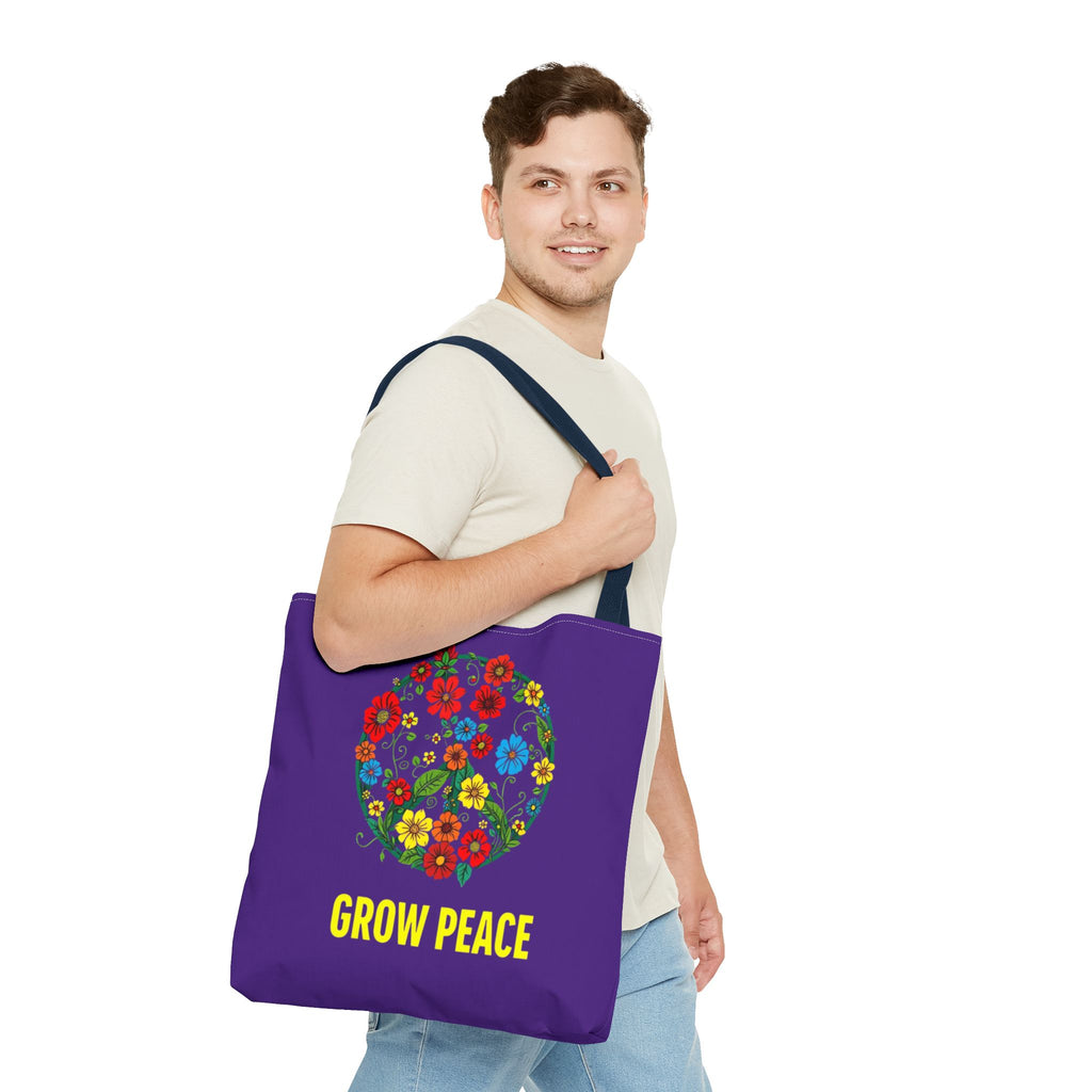 Grow Peace Tote Bag