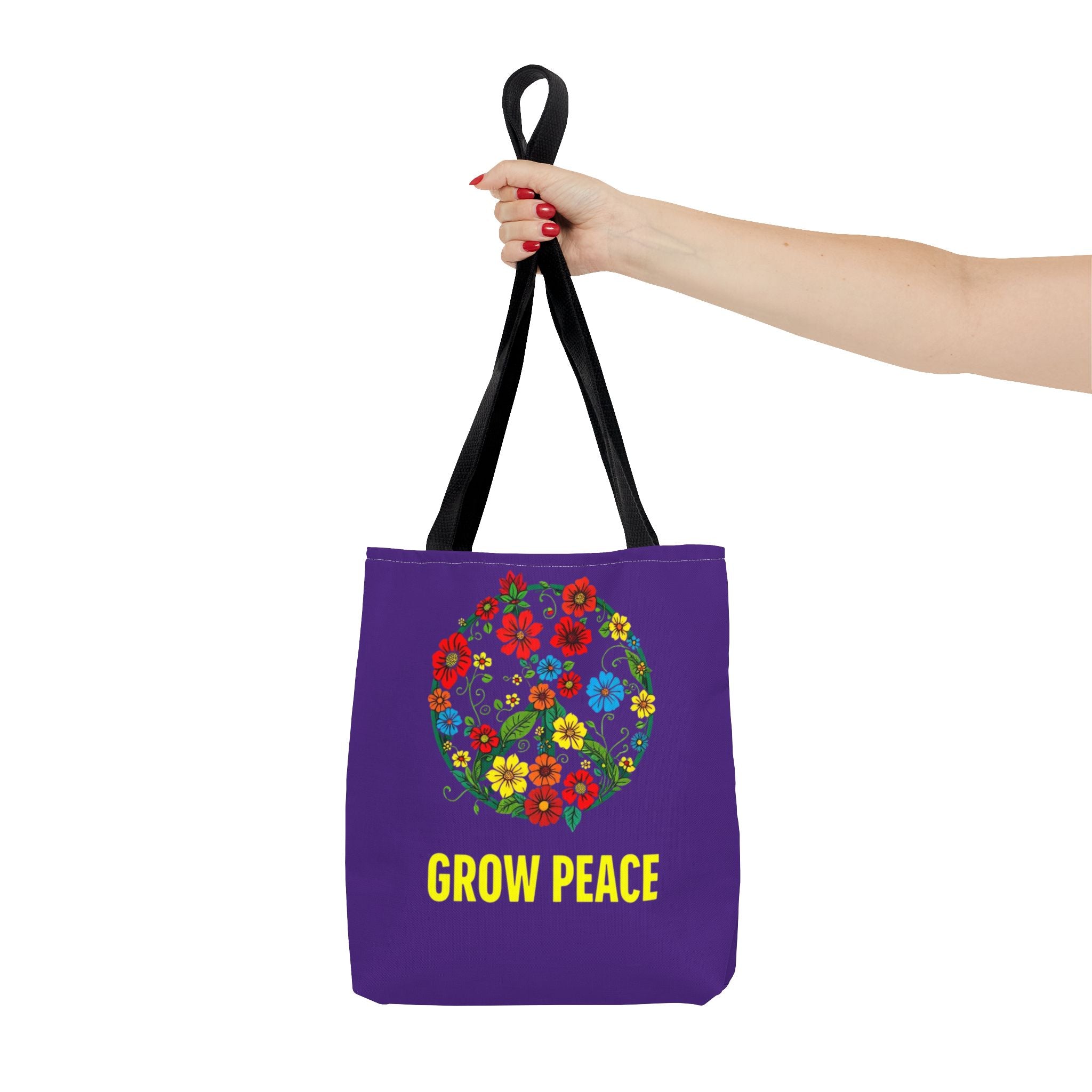 Grow Peace Tote Bag
