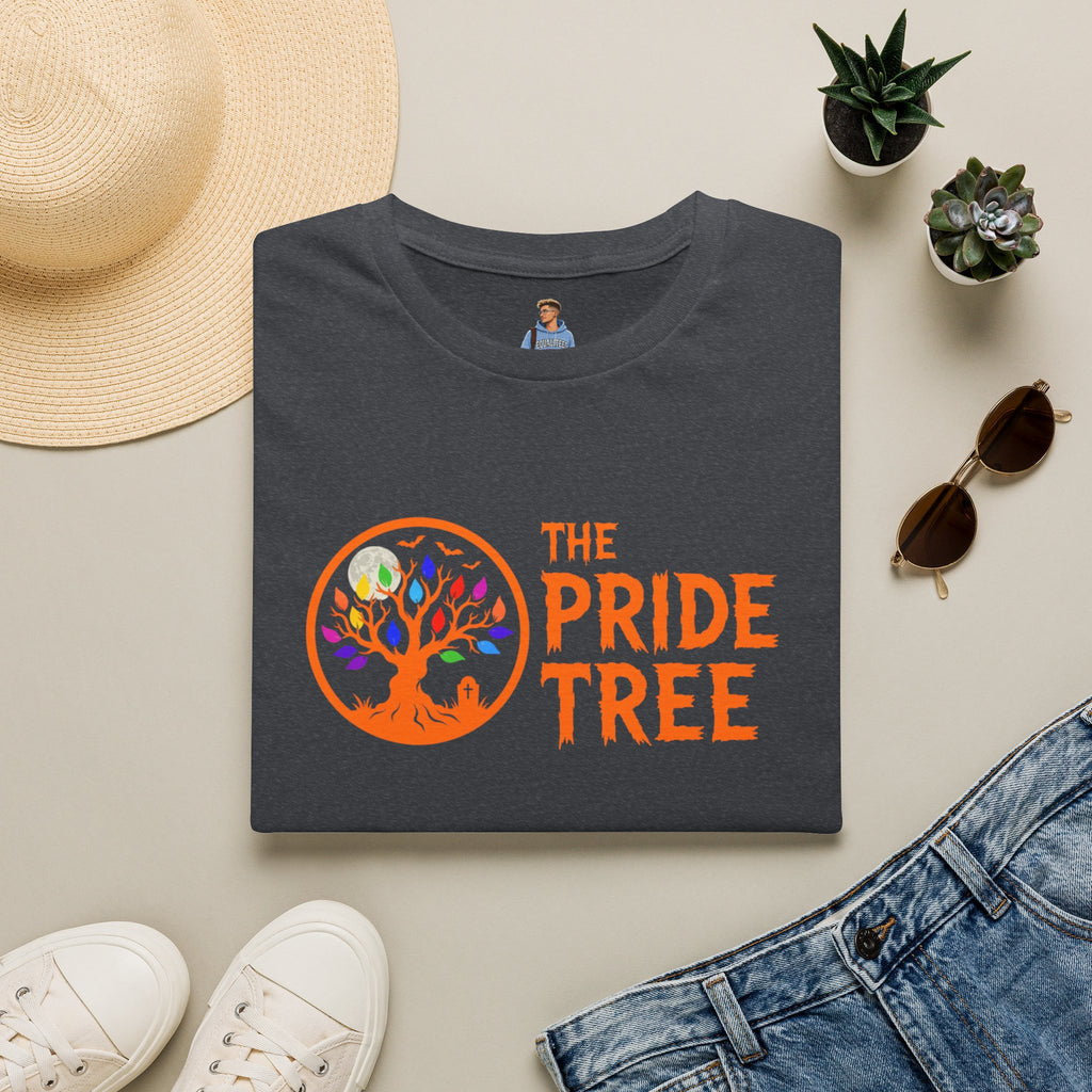 Orange Halloween Logo Pride Tree T-Shirt