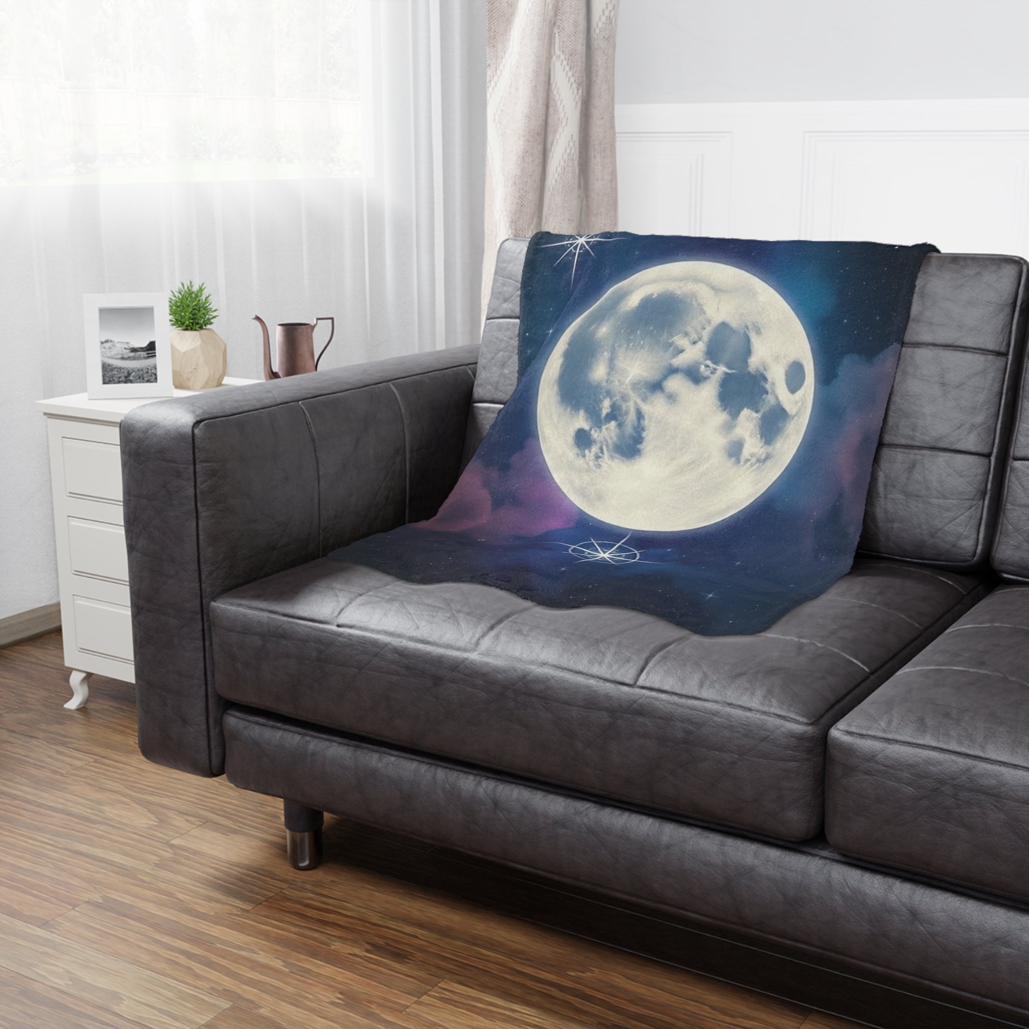 Full Moon Microfiber Blanket