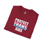 Unisex Softstyle T-Shirt - PROTECT TRANS KIDS