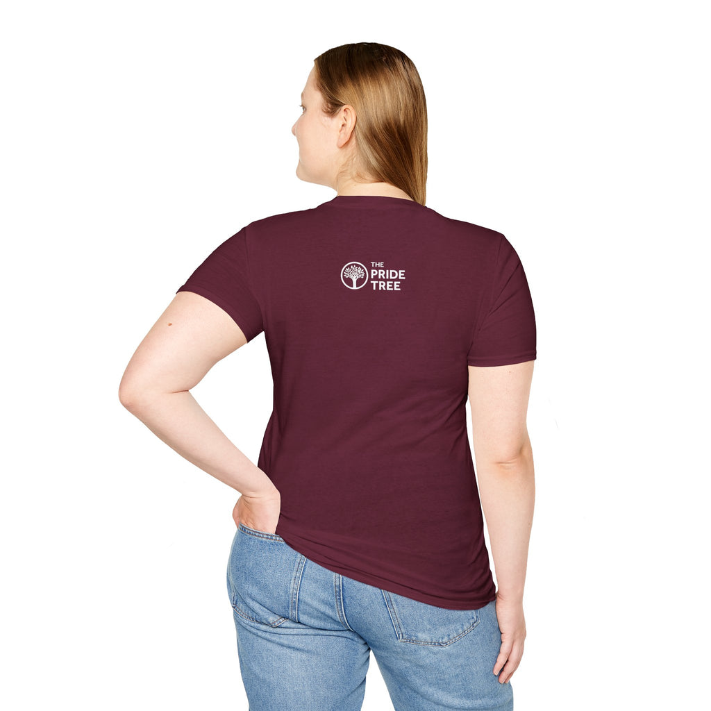 Being Gay Is Like Glitter Pride Tree Las Vegas T-Shirt