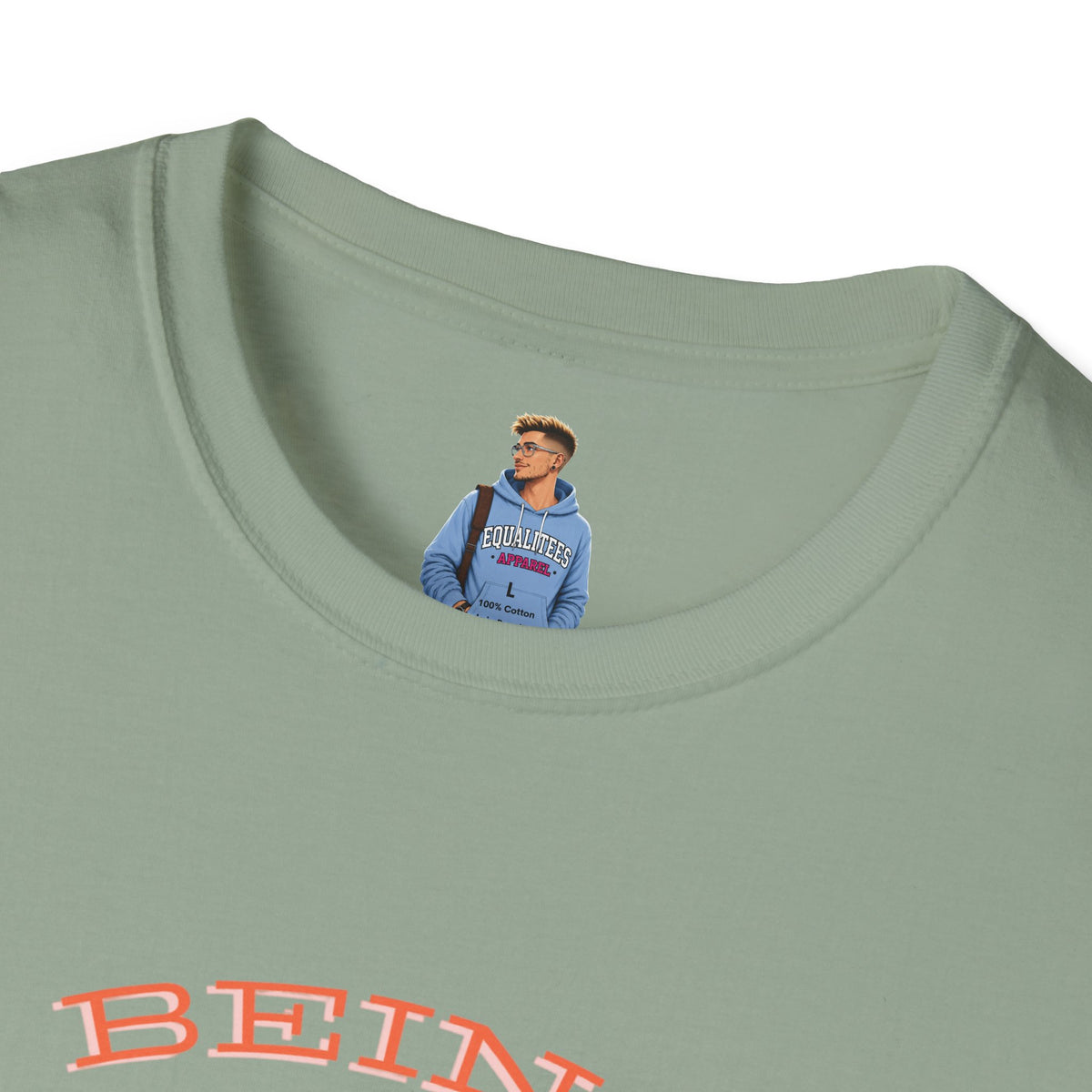 Being Gay Is Like Glitter Pride Tree Las Vegas T-Shirt