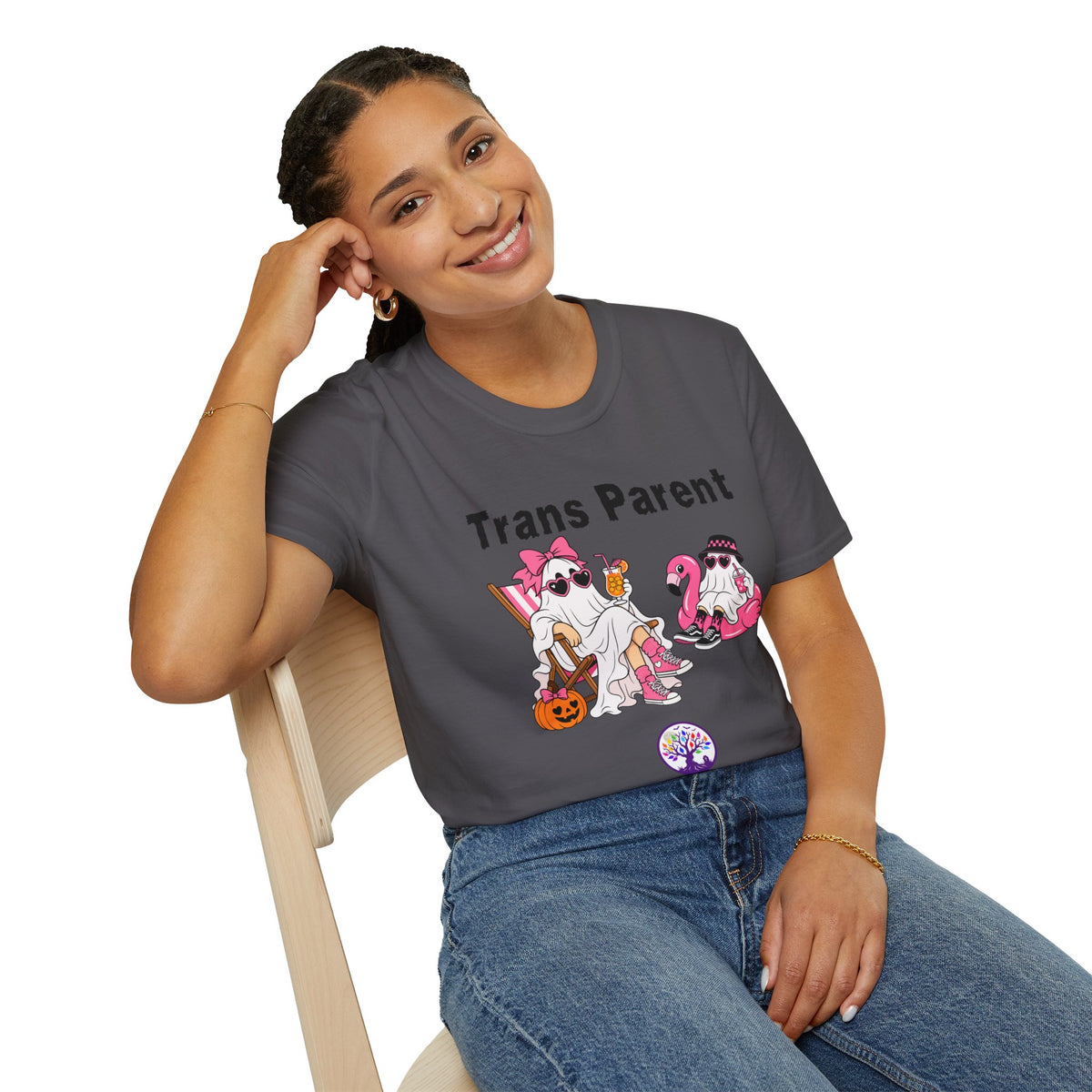 Trans Parent 2 Halloween Pride Tree Las Vegas T-Shirt