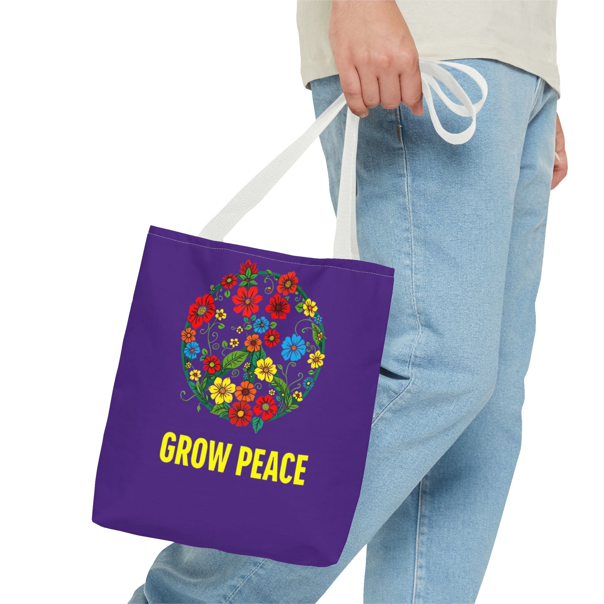 Grow Peace Tote Bag