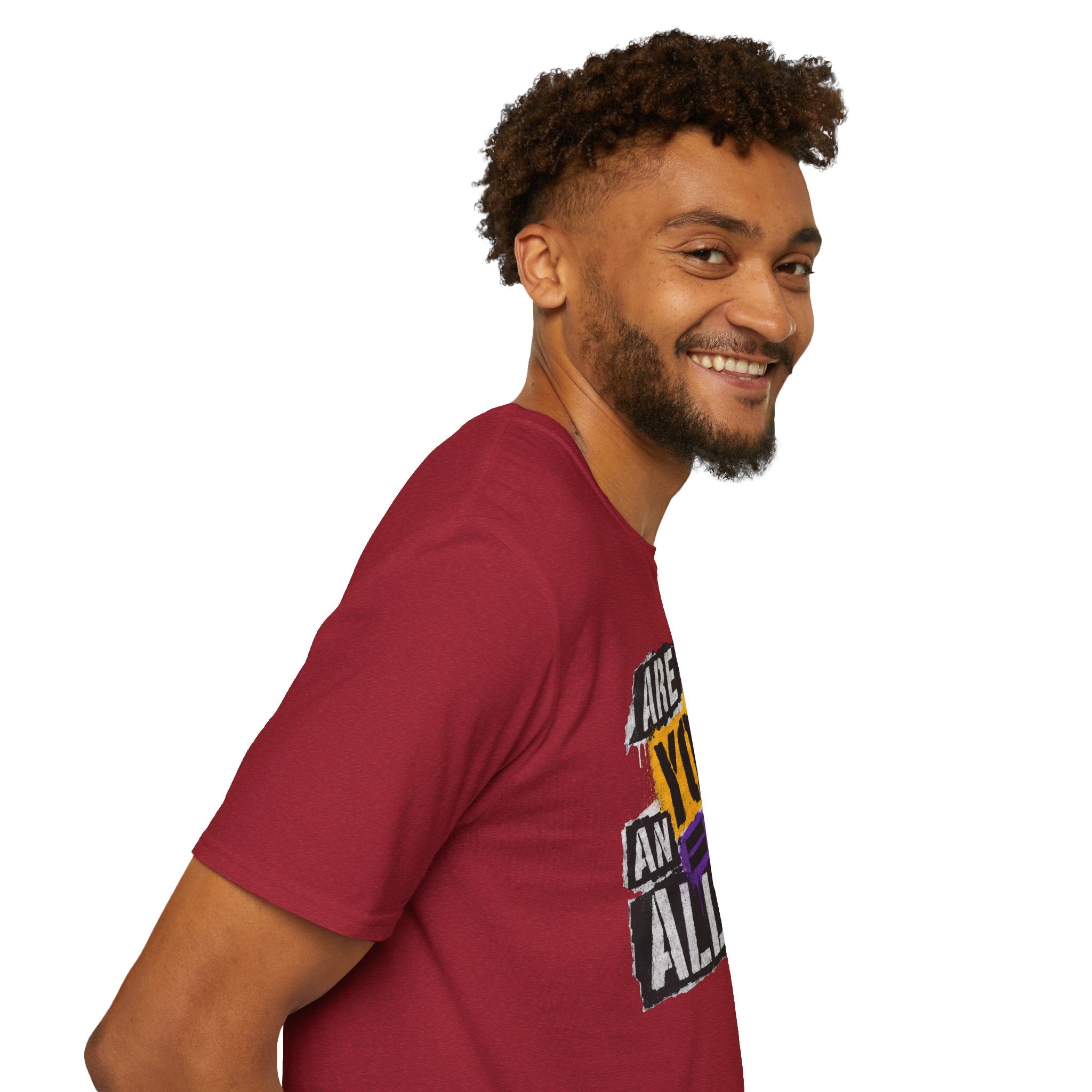 Are You An Ally? Graphic T‑Shirt — Pride & Allyship Tee