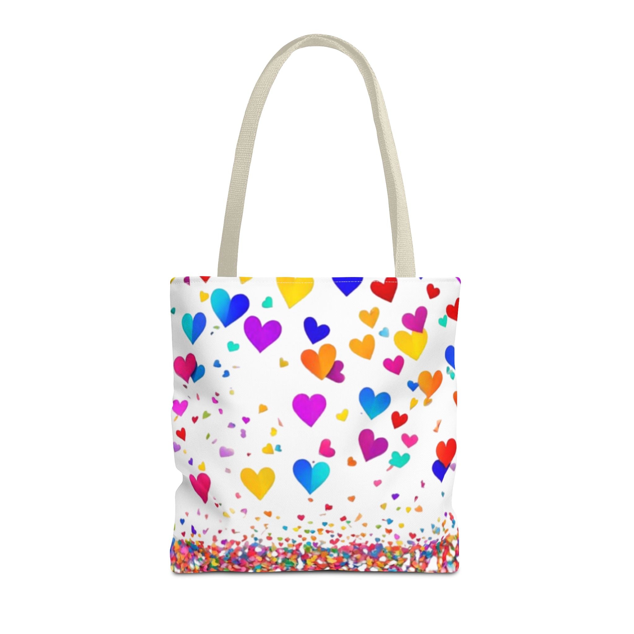 Falling Hearts Tote Bag
