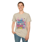 Trans Awareness Unisex T-Shirt, LGBTQ+ Pride Shirt, Gift for Allies, Feminist Apparel, Support Trans Rights