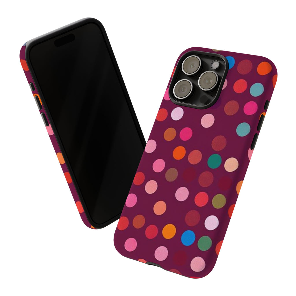 Polka Dot Tough Case for iPhone