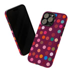 Polka Dot Tough Case for iPhone