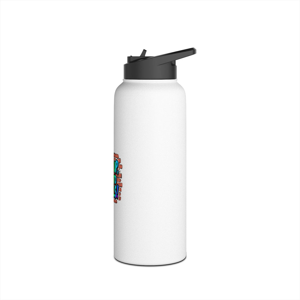 Teaching While Queer Stainless Steel Water Bottle - Perfect for Educators and Allies