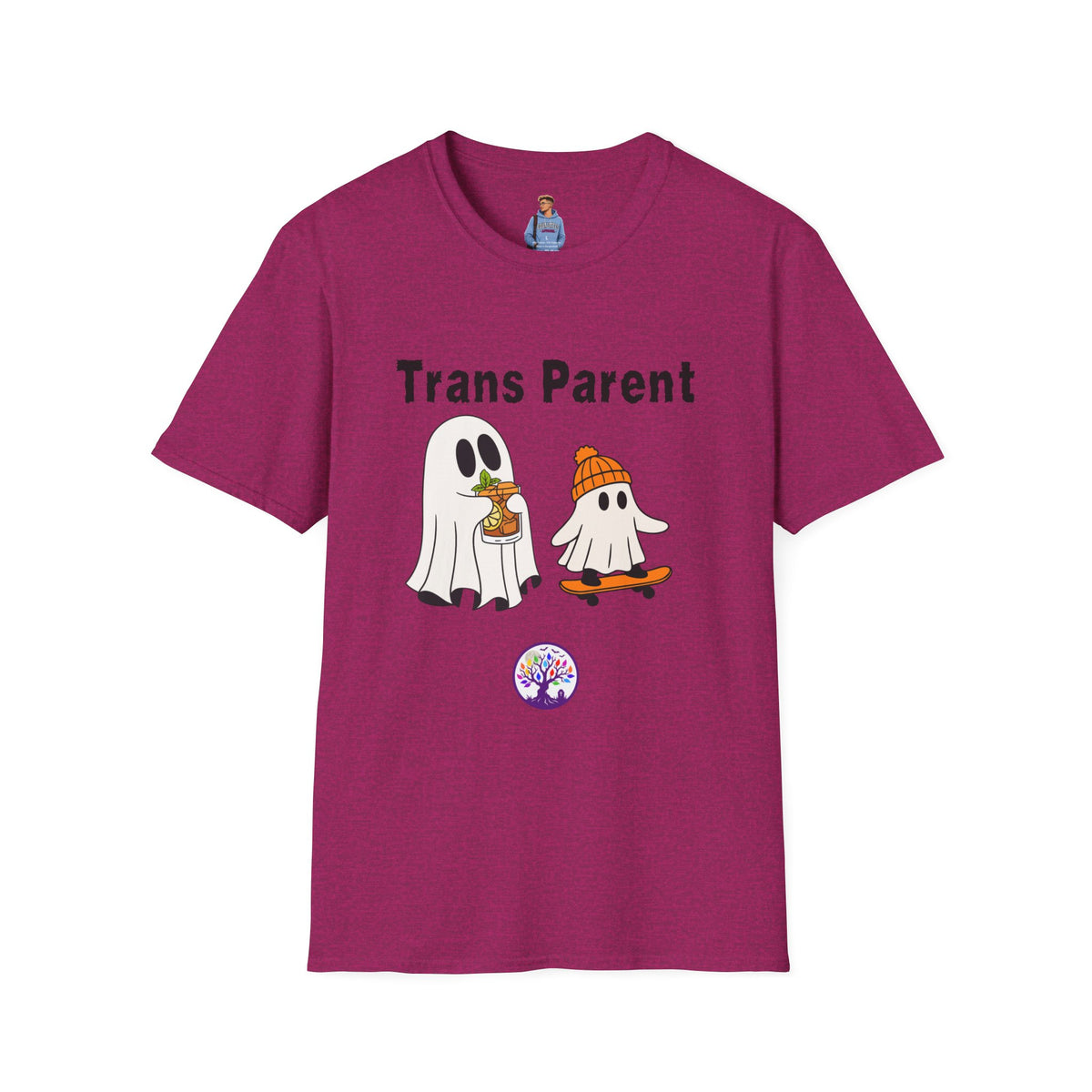 Trans Parent 5 Halloween Pride Tree Las Vegas T-Shirt