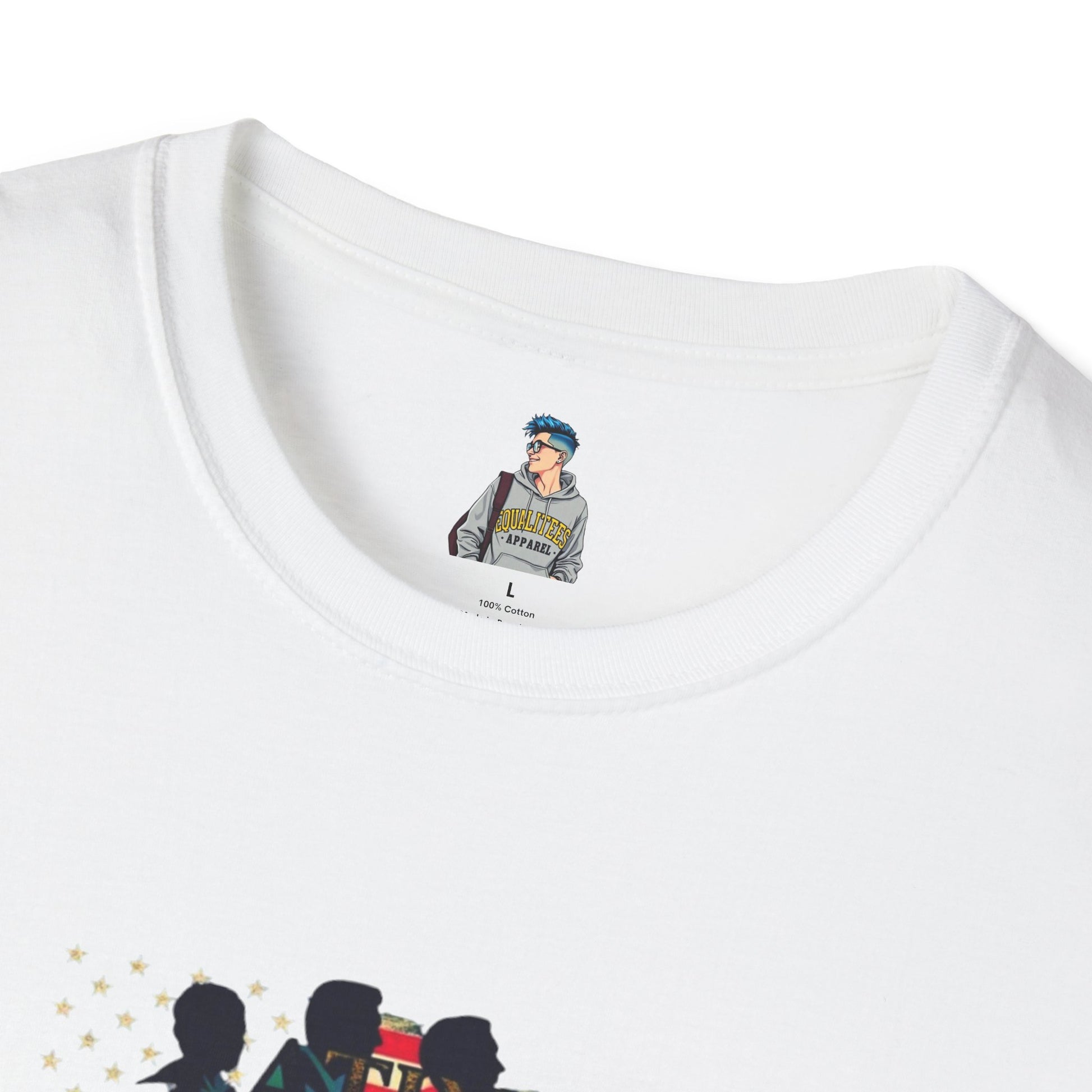 Unisex Softstyle T-Shirt - 'Latino History is American History' Graphic Tee