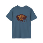 Buffalo Spiral Design Unisex Softstyle T-shirt