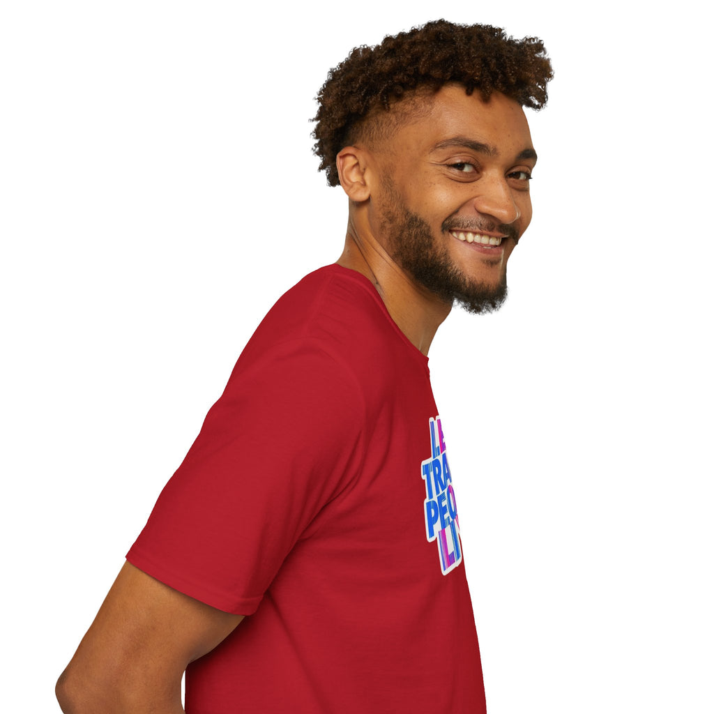 Let Trans People Live Unisex Softstyle T-Shirt