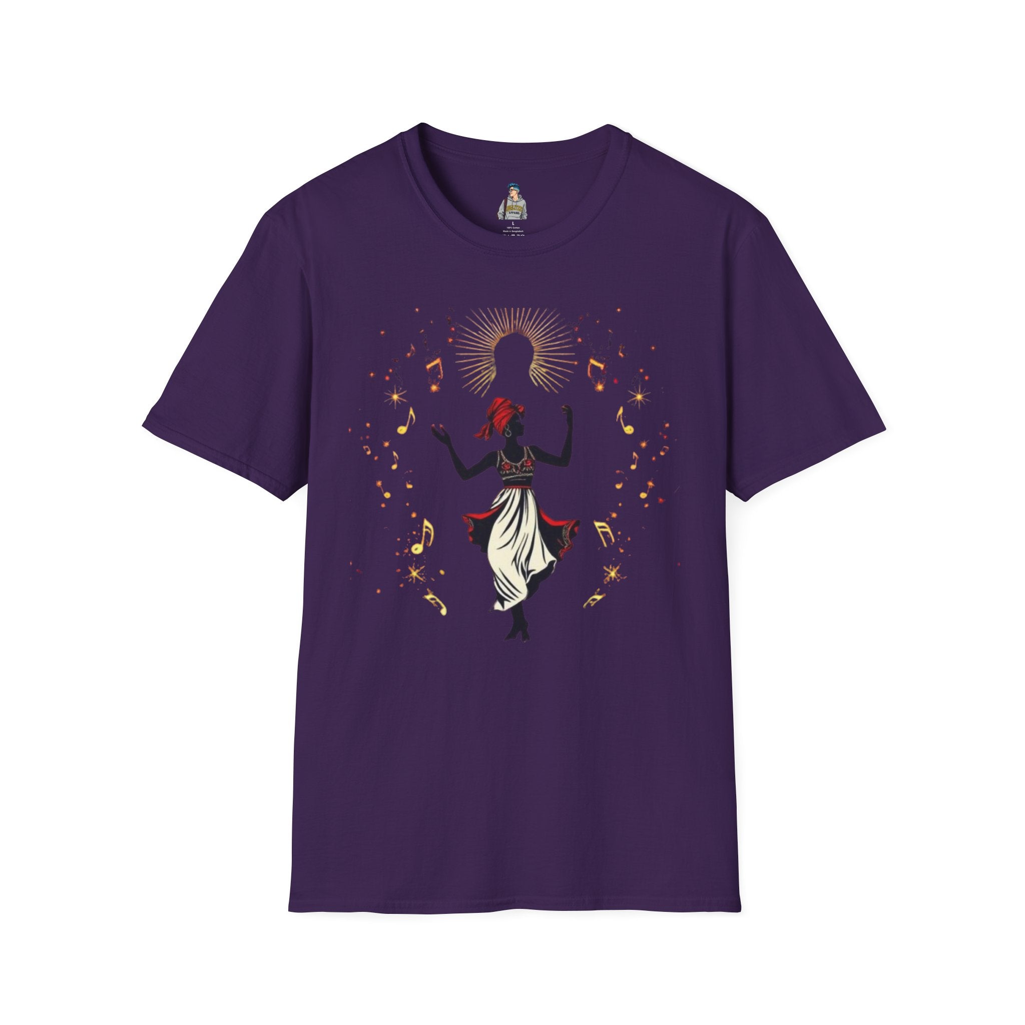 Vibrant Heritage Black Pride Dance Unisex T-Shirt