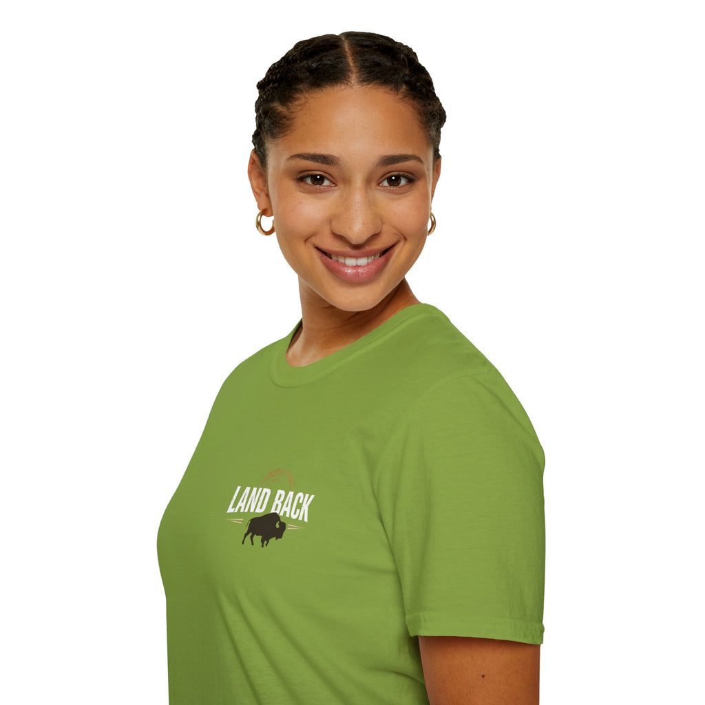 'Land Back' Unisex Softstyle T-shirt
