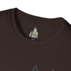 Mystical Wolf Design Unisex Softstyle T-shirt