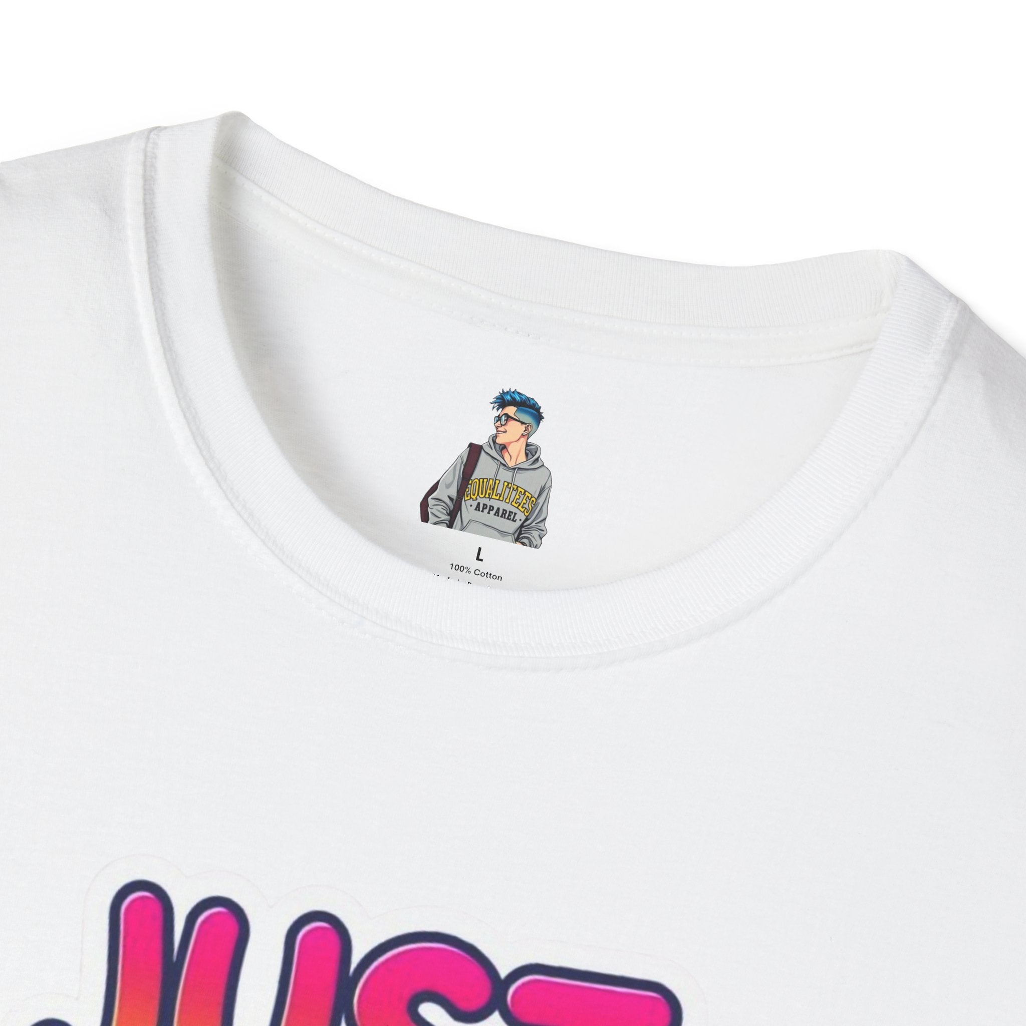 Just Love Unisex Softstyle T-Shirt | Perfect for Pride, Anniversaries, and Everyday Wear