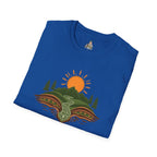 Mountain Scene Unisex Softstyle T-shirt