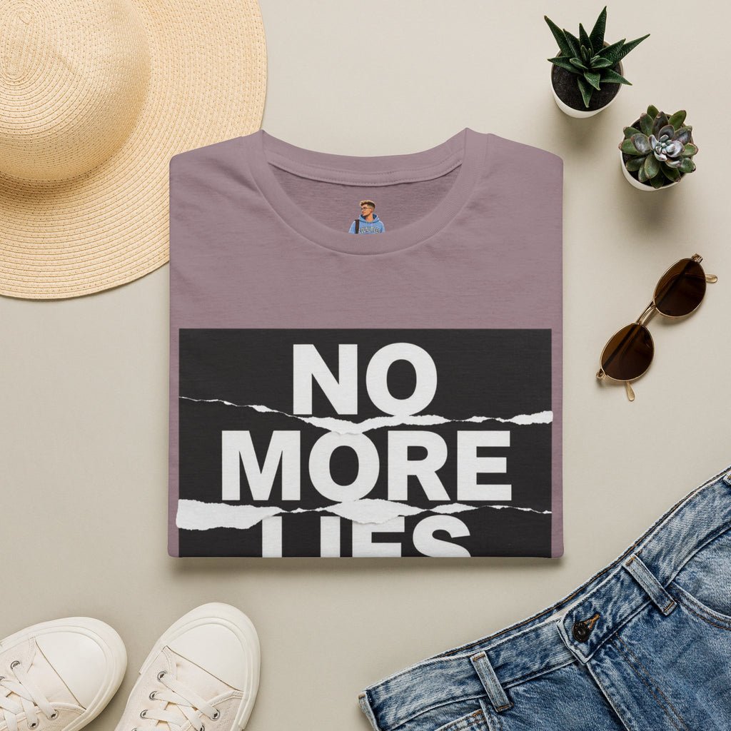 No More Lies T-Shirt — Bold Protest Graphic Tee