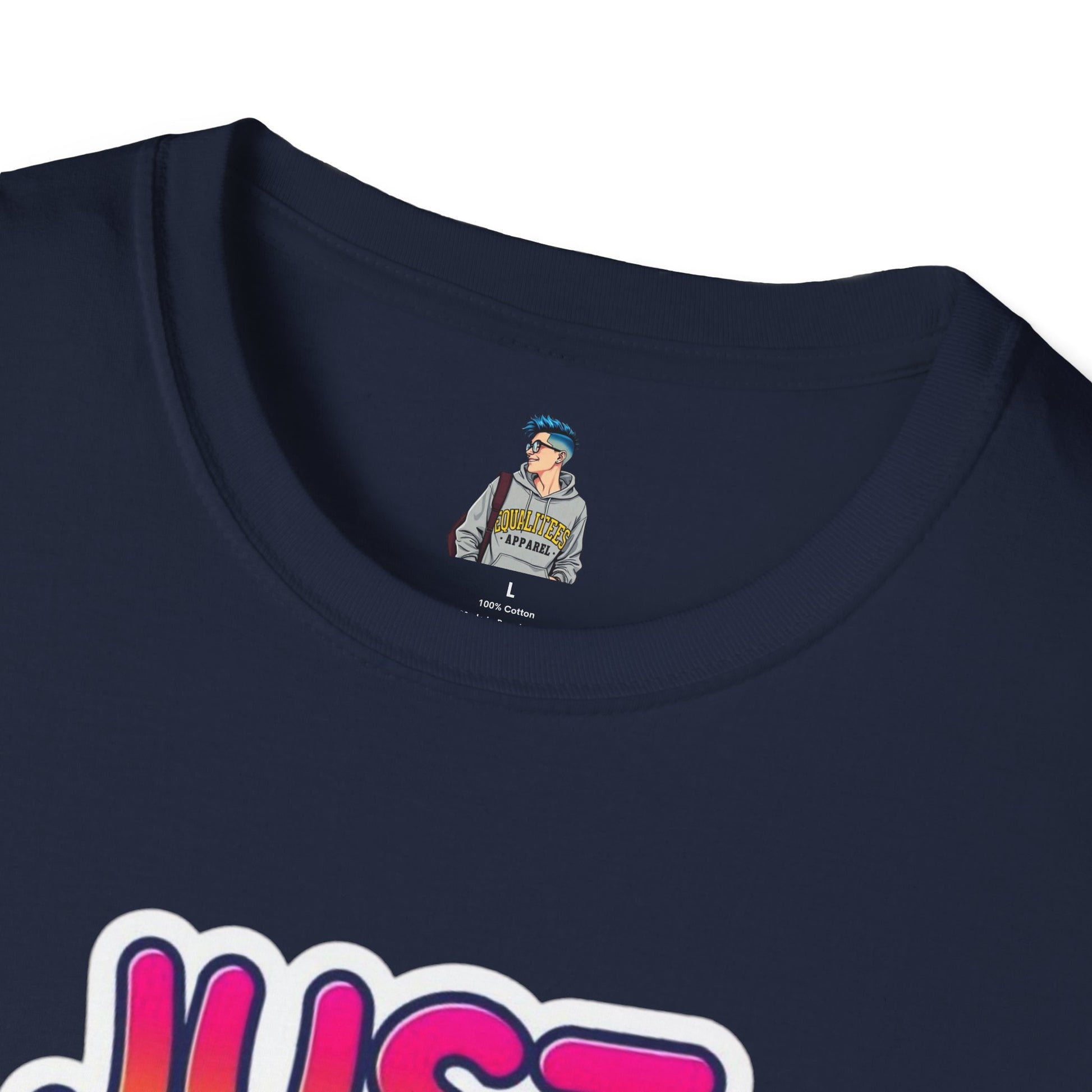 Just Love Unisex Softstyle T-Shirt | Perfect for Pride, Anniversaries, and Everyday Wear