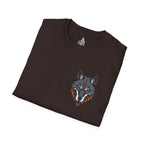 Mystical Wolf Design Unisex Softstyle T-shirt