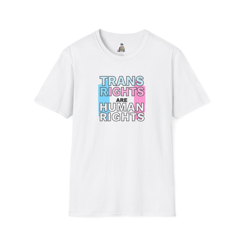 Trans Rights Unisex Softstyle T-Shirt - Support Equality & Trans Rights