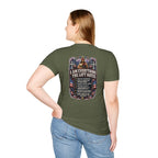 Star Spangled Awesome Graphic Tee ("Proud to Be Delusional Bootlicking Nazi Trash")