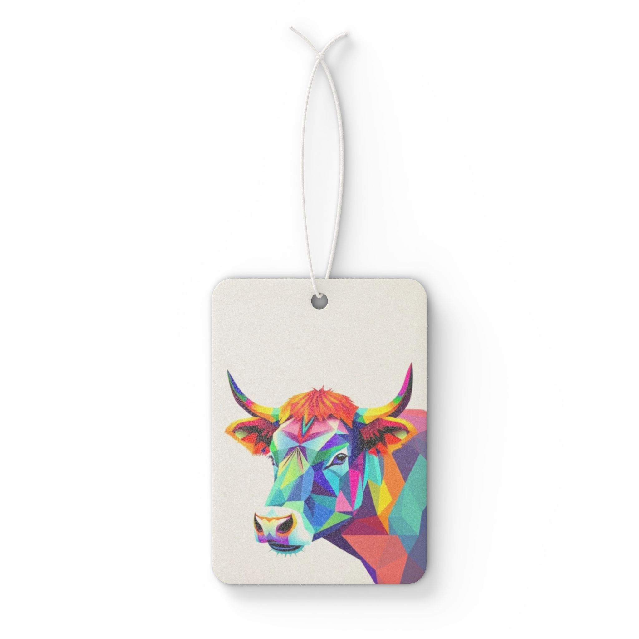 Fractal Bull - Car Air Freshener - Eclectic and Aromatic