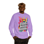 Educate, Advocate, Celebrate Unisex Crew Neck Sweatshirt - Empowerment Apparel