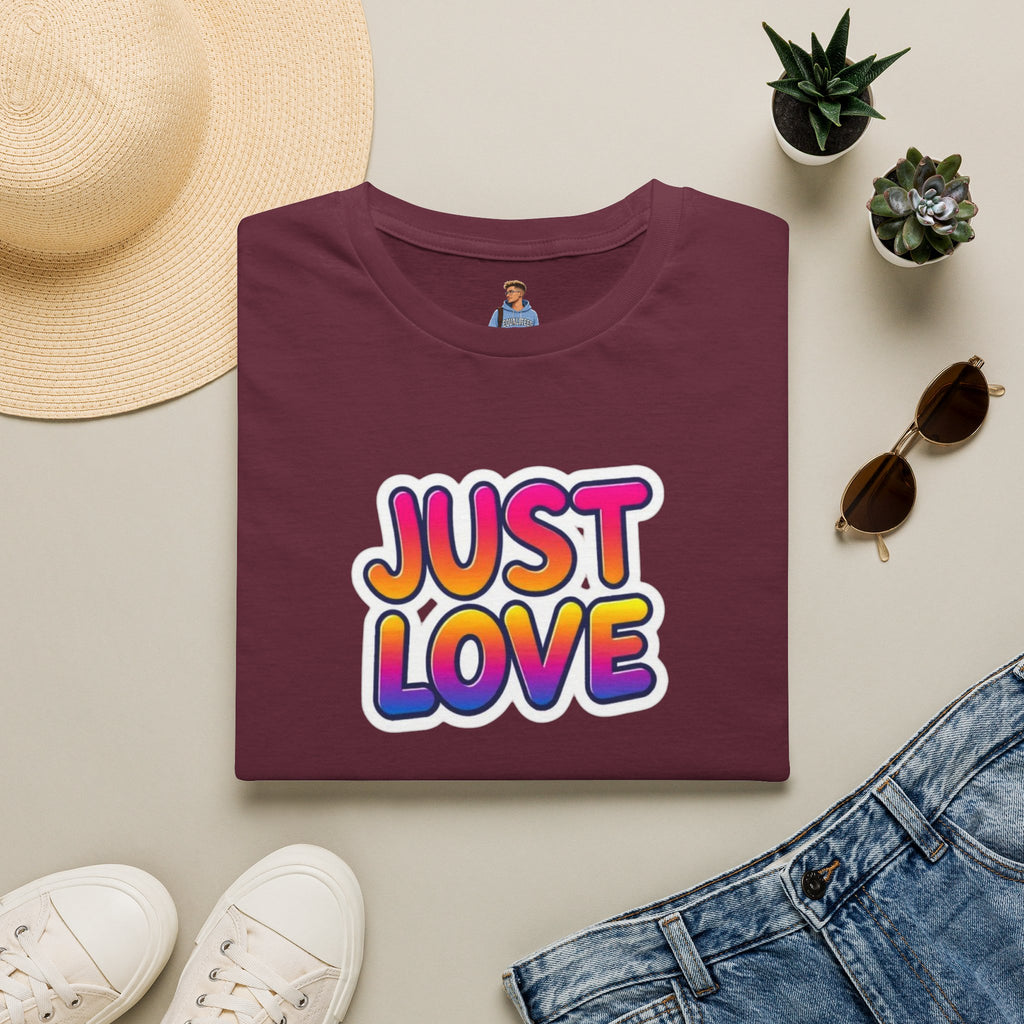 Just Love Unisex Softstyle T-Shirt | Perfect for Pride, Anniversaries, and Everyday Wear