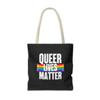 Queer Lives Matter Tote Bag