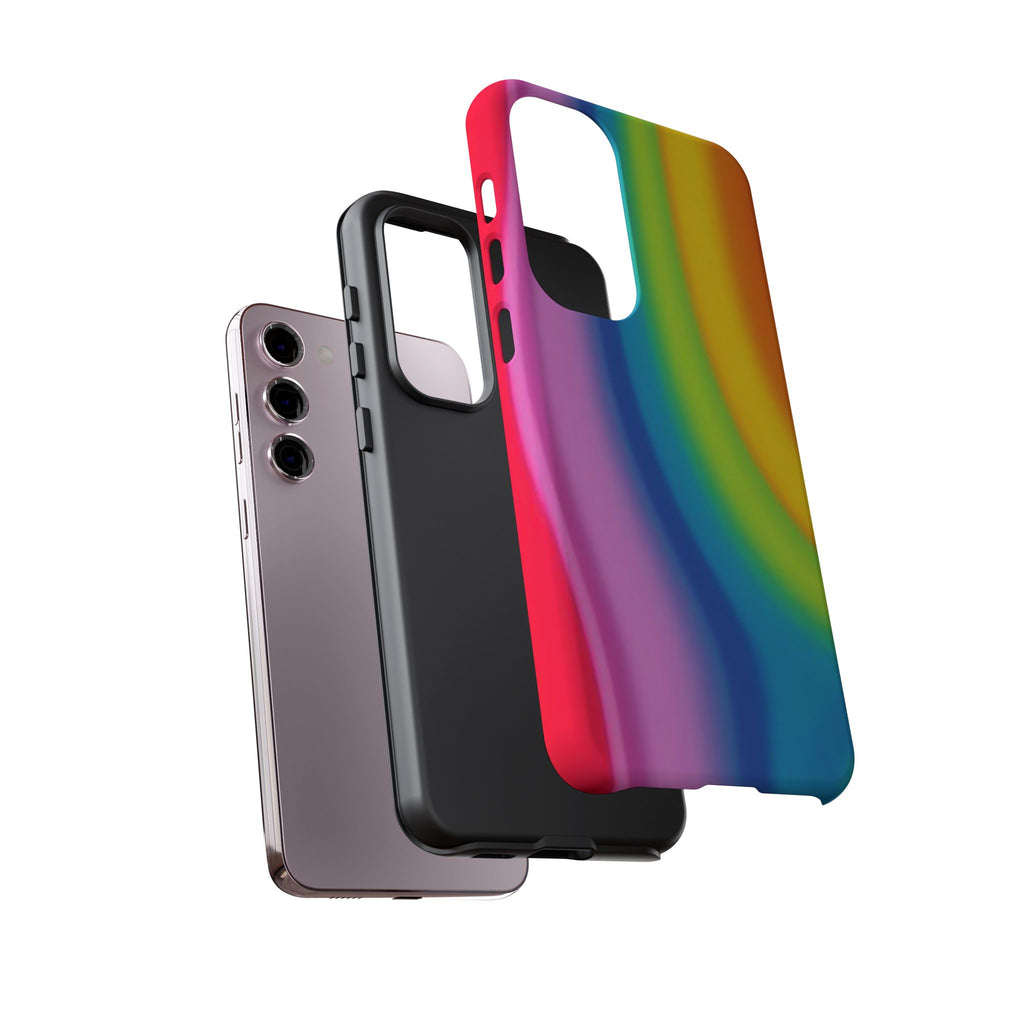 Rainbow Swirl Tough Case for Android