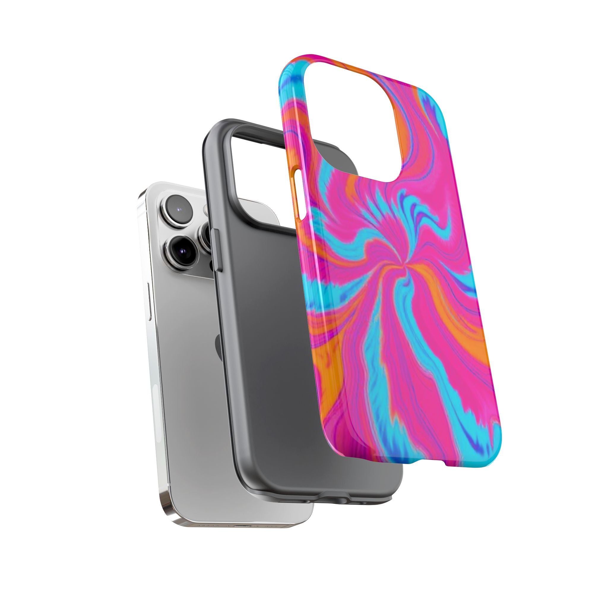 Psychedelic Swirl Tough Phone Case for iPhone
