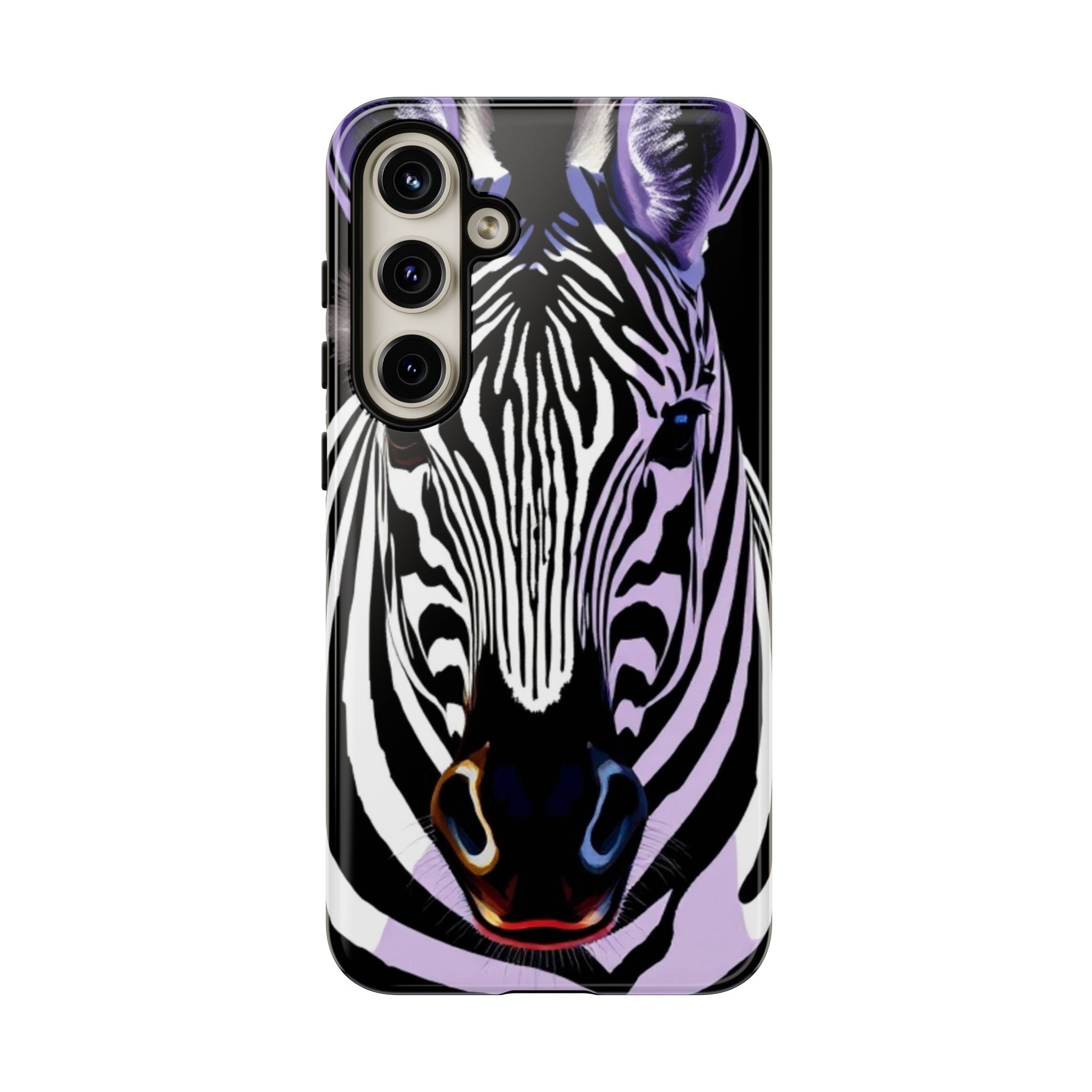 Android OR iPhone Compatible Cases - Zebra Design - Unique Tough Cases