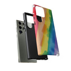 Rainbow Watercolor Art Tough Cases For Android & iPhone