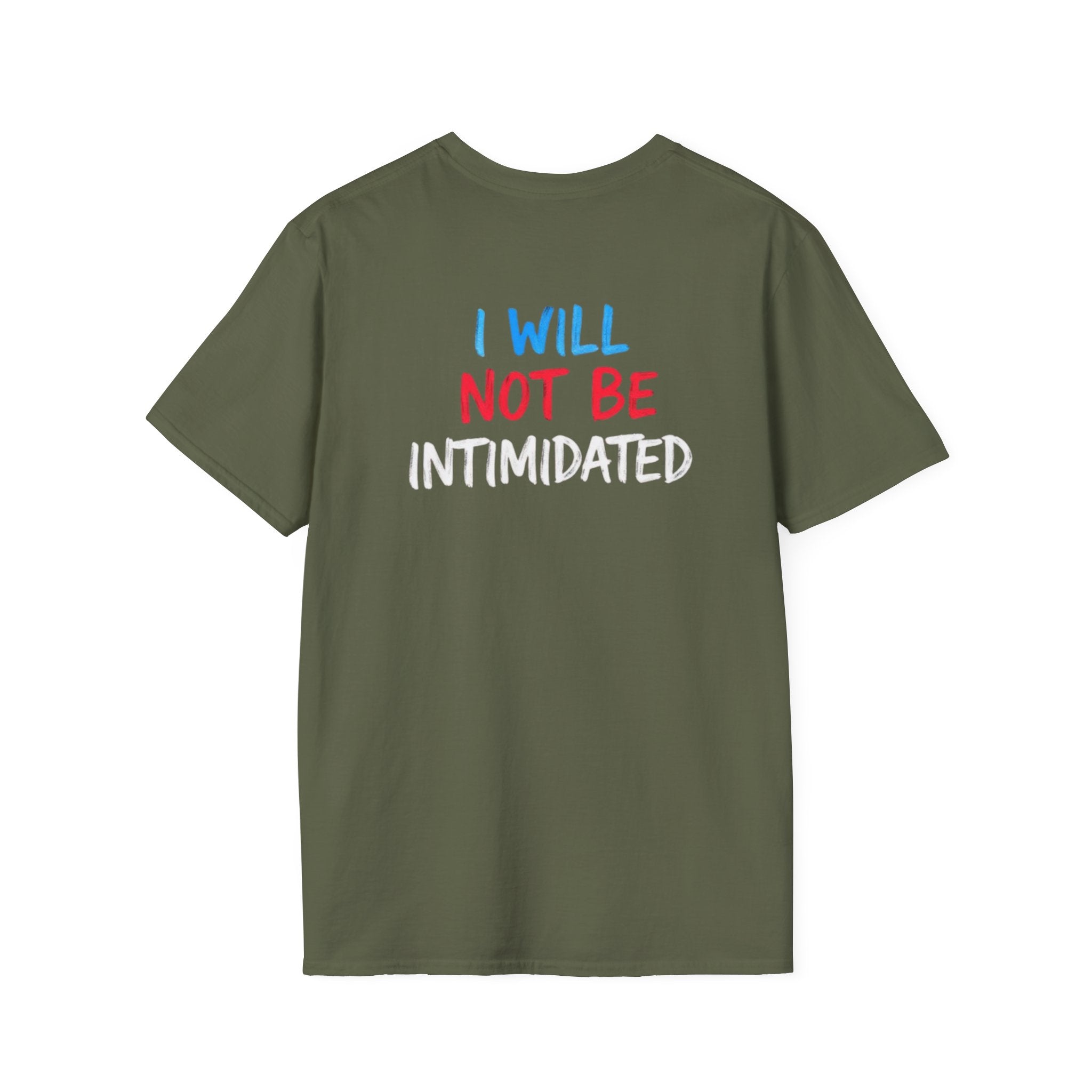 Ballots > Bullies T-Shirt — "I Will Not Be Intimidated" Voter Rights Tee
