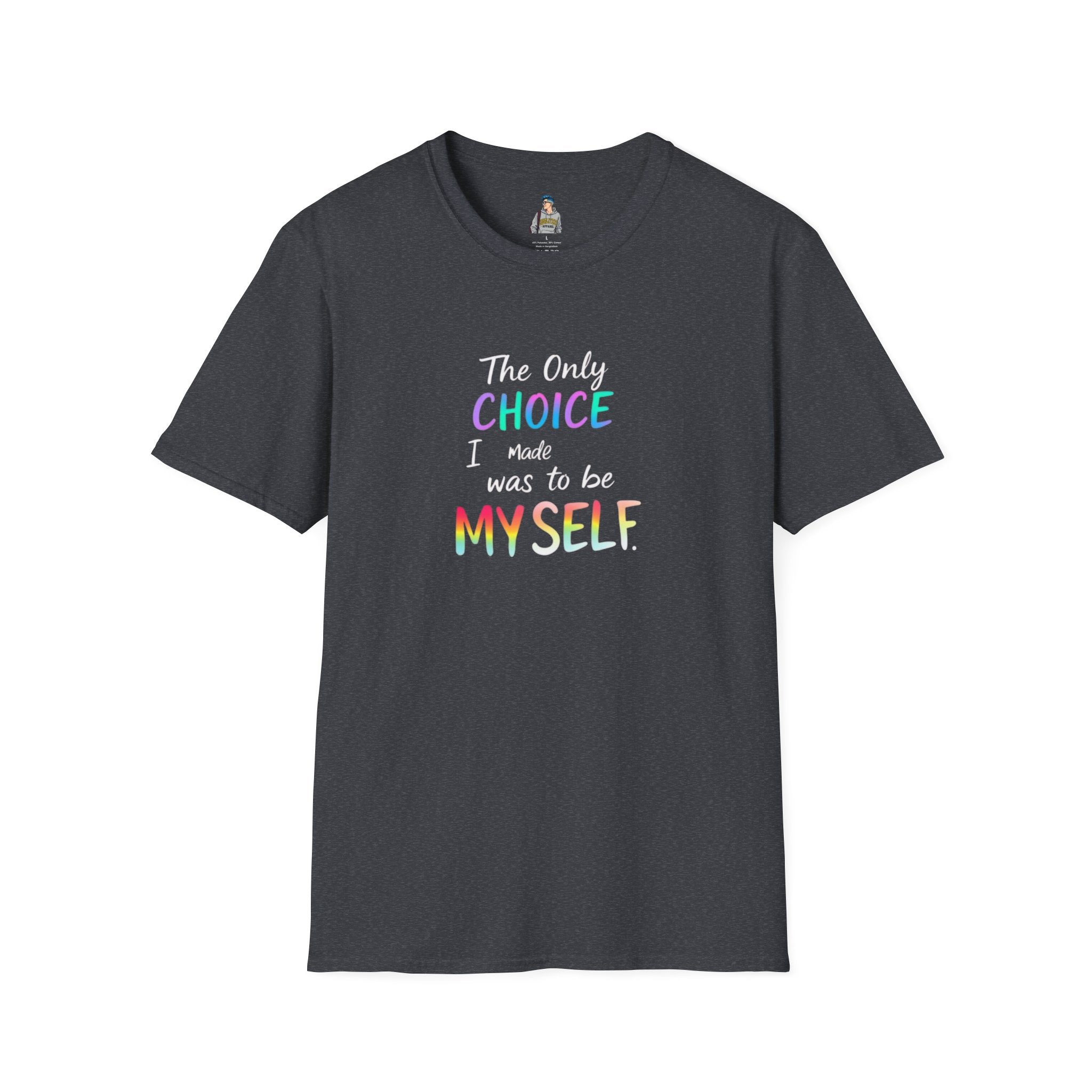 Unisex Softstyle T-Shirt - When Did You CHOOSE to Be Straight? Empowering LGBTQ+ Graphic Tee