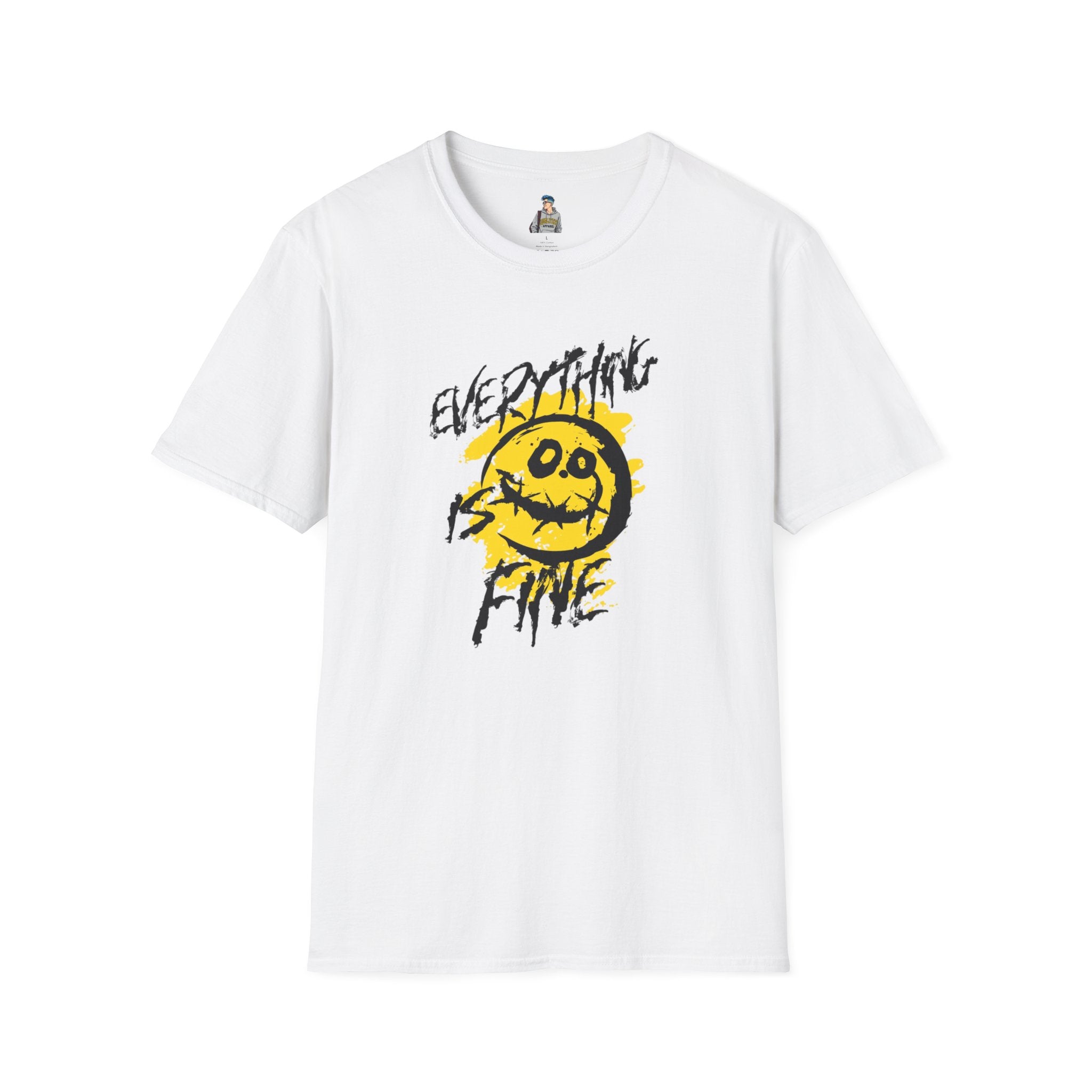 Everything is Fine Unisex Softstyle T-Shirt