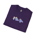 I See You Unisex Softstyle T-Shirt - Colorful Wave Design for LGBTQ+ Visibility