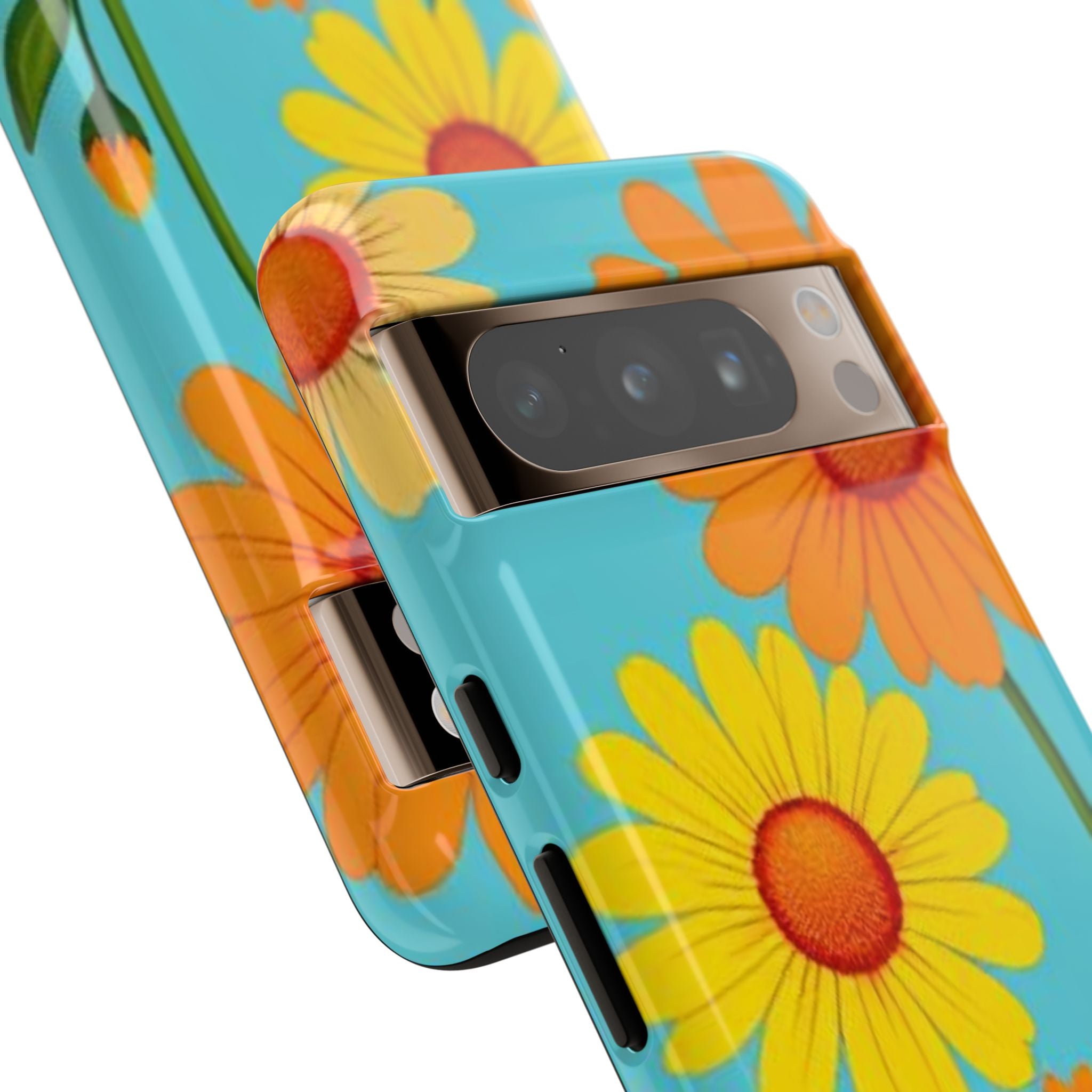 Floral Daisy Tough Case for Android