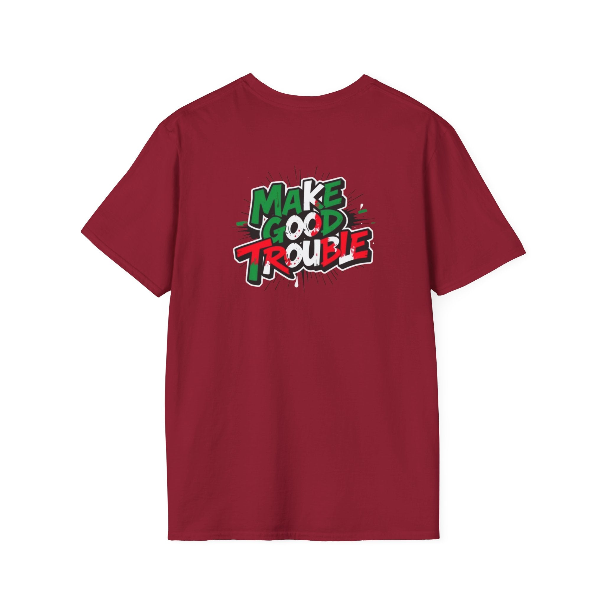 Make Good Trouble T-shirt  Fun Graphic Tee for Activists & Trendsetters