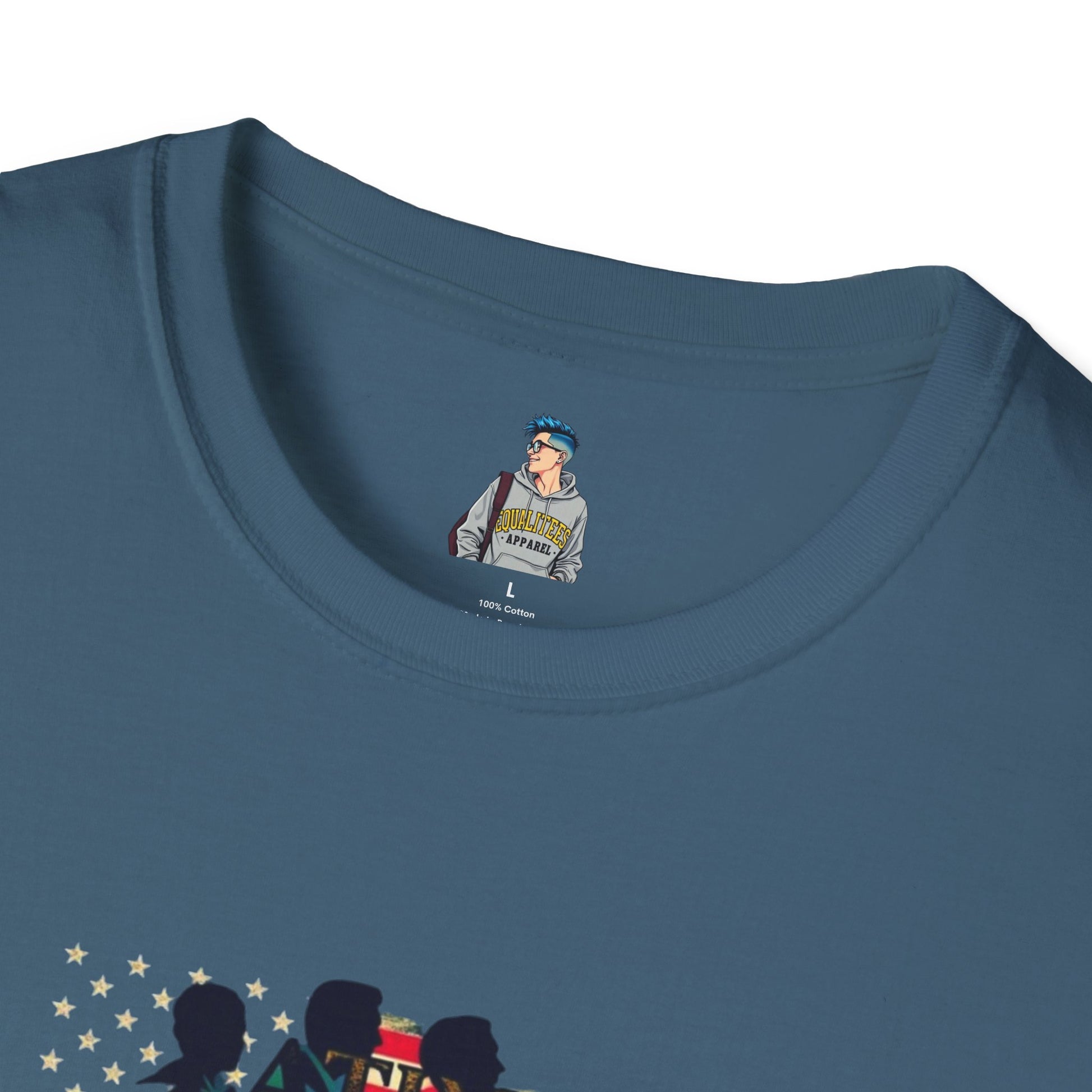 Unisex Softstyle T-Shirt - 'Latino History is American History' Graphic Tee