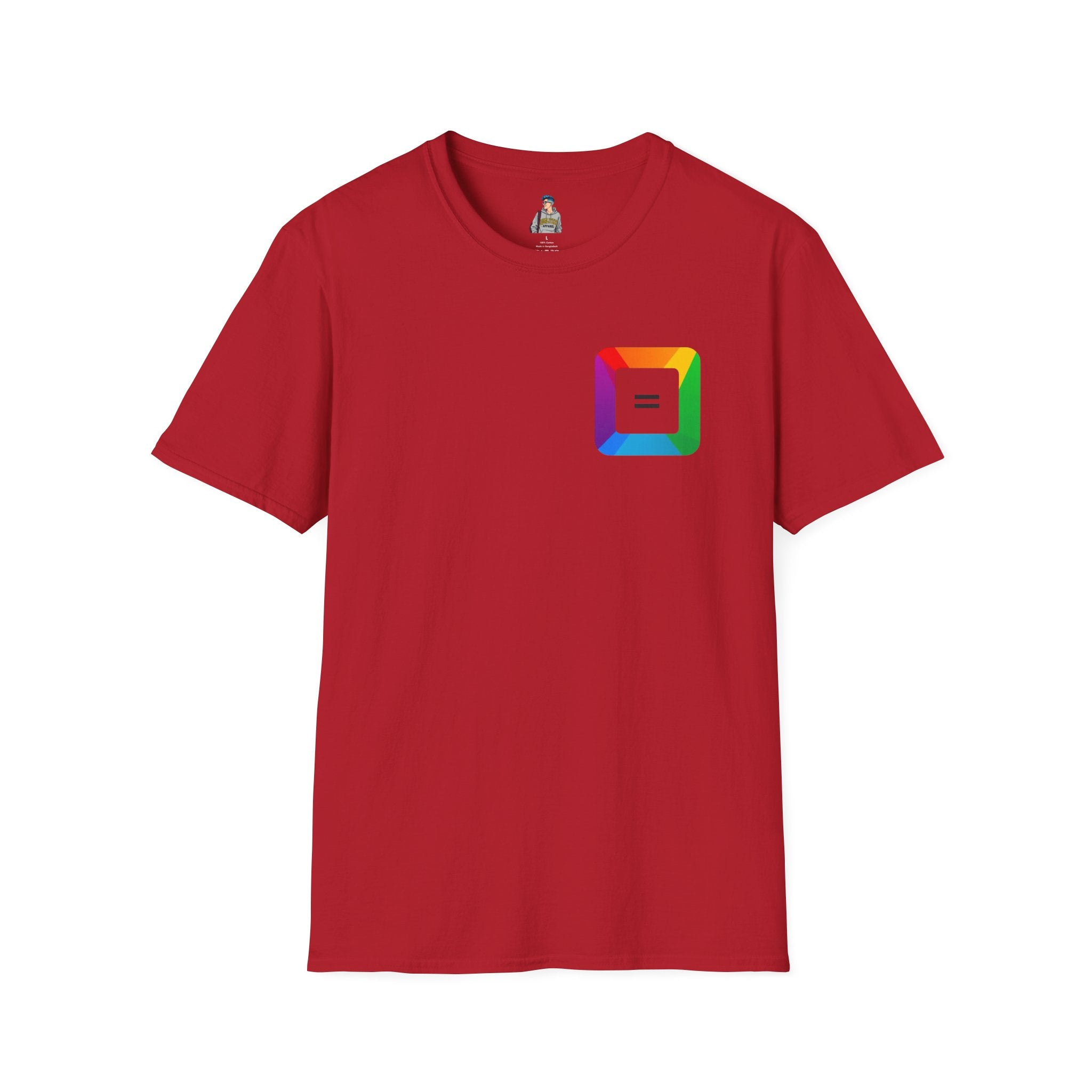 Pride-Theme Unisex Softstyle T-Shirt - "True freedom is Equality for ALL"