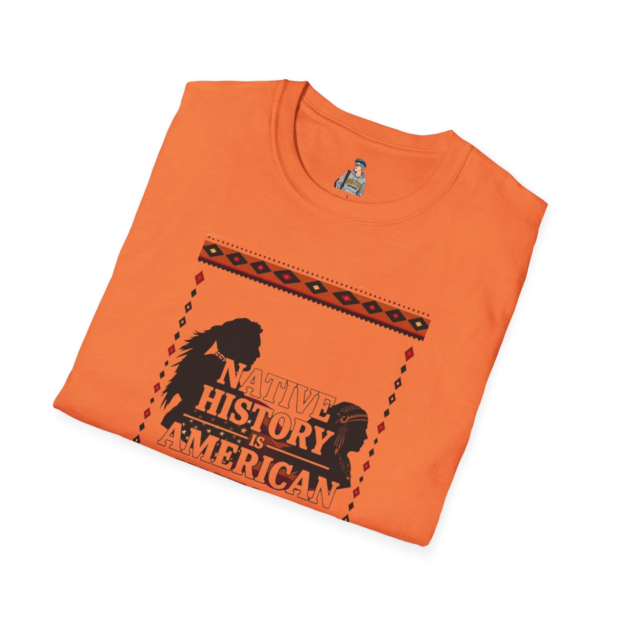 Native History is American History Unisex Softstyle T-Shirt | Cultural Awareness Tee