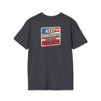 Keep Immigrants Deport Fascists Unisex Softstyle T-Shirt